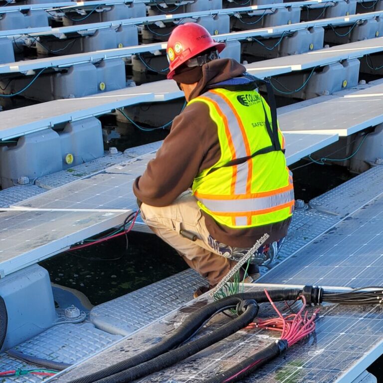 Floating array, Windsor, CA